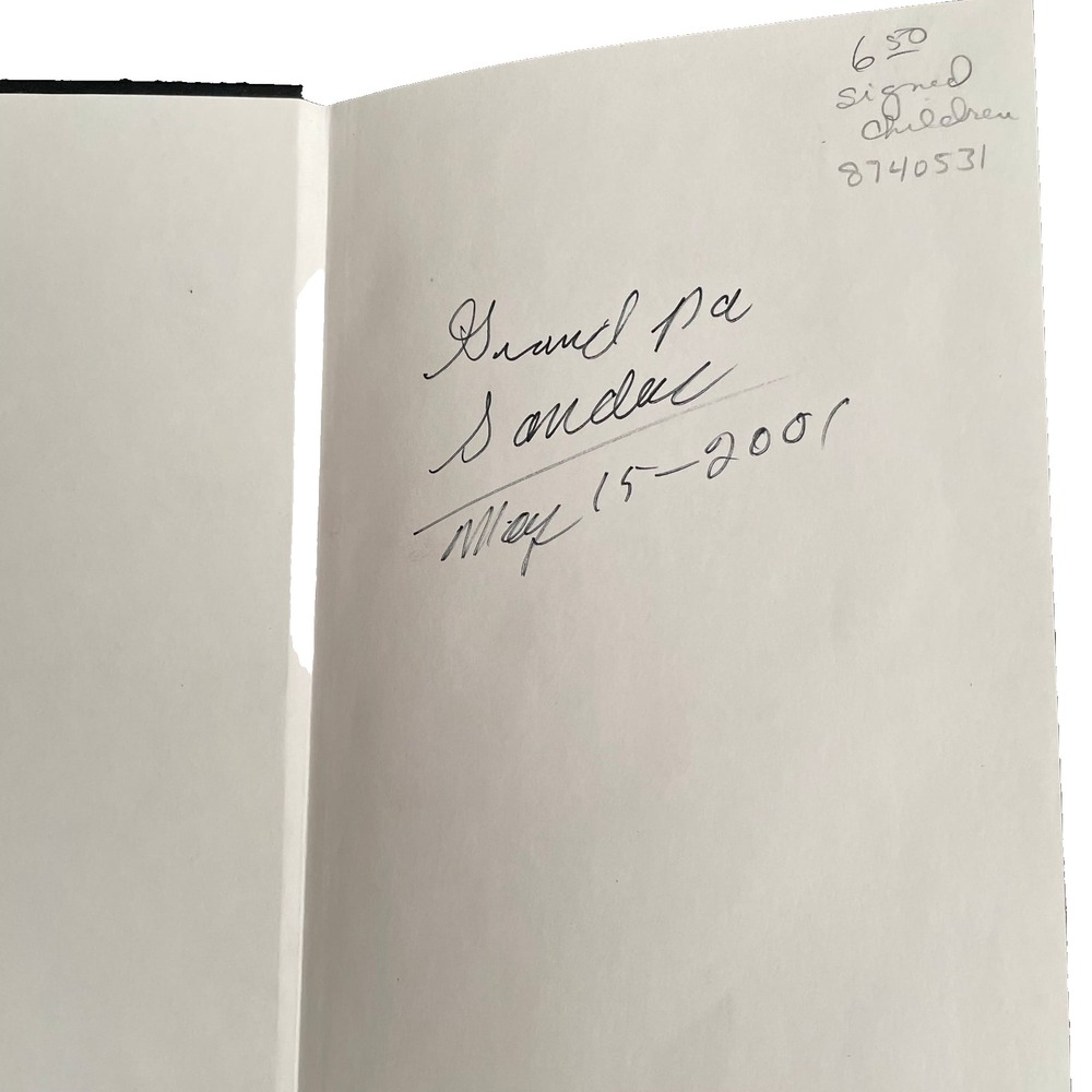 Creatures of the Desert by Grandpa Sanders Signed First Edition - Picture 1 of 6